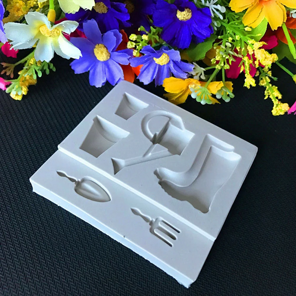 Цветочные горшки и сапоги для обуви конфеты Jello силиконовые формы торта Шоколад