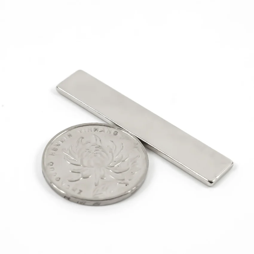 U-JOVAN 4pcs 50 x 10 2 mm N35 Super Strong Small 50*10*2mm Neodymium Magnets Rare Earth Powerful Magnet | Обустройство дома