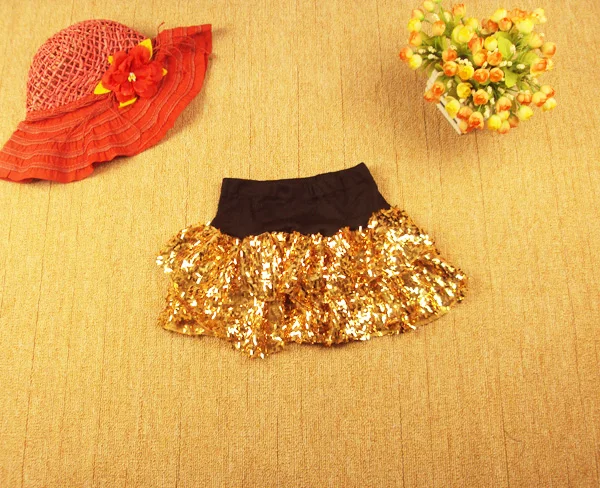 DS cheerleading gymnastics wear performance apparel sequined miniskirts mini skirt stage costume |