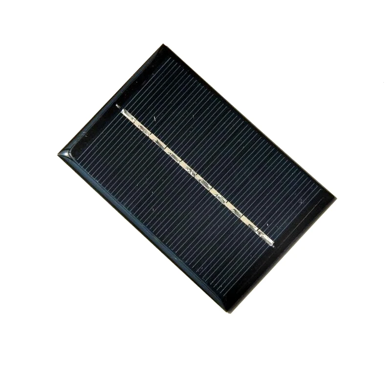 BUHESHUI 0.6W 5V Solar Panel Cell Polycrystalline DIY Charger For LED Light Epoxy Study 84*56MM 10PCS Free Shipping | Электроника