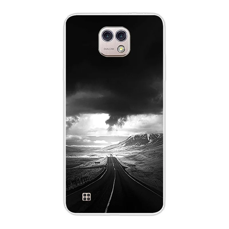 Роскошный силиконовый чехол для LG X Cam K580 прозрачная задняя крышка из ТПУ 5 2 дюймов