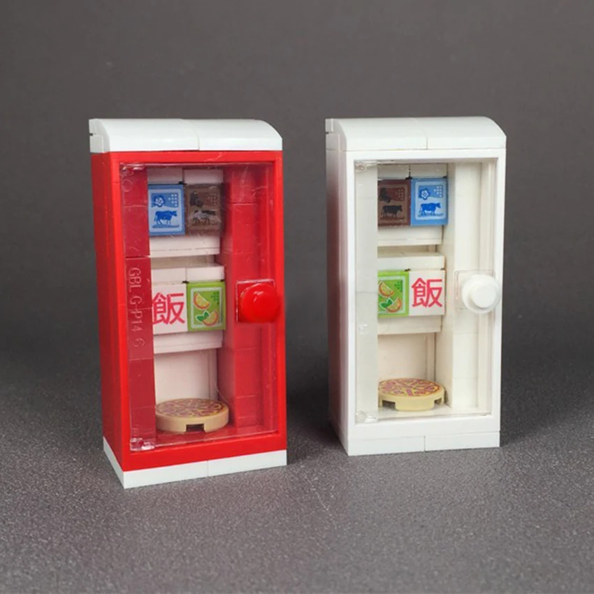 Игрушки City Home MOC аксессуары для кухни в холодильнике морозильной камере