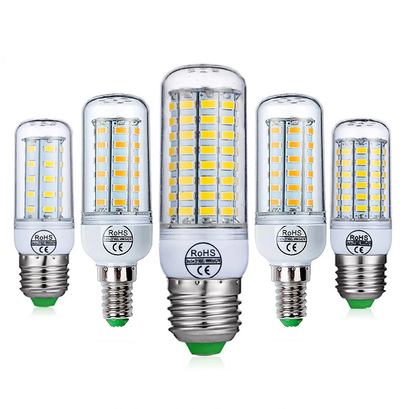 Светодиодная лампа Goodland E27 220 В SMD 5730 E14 LED светильник 24 36 48 56 69 72 s лампочка кукуруза