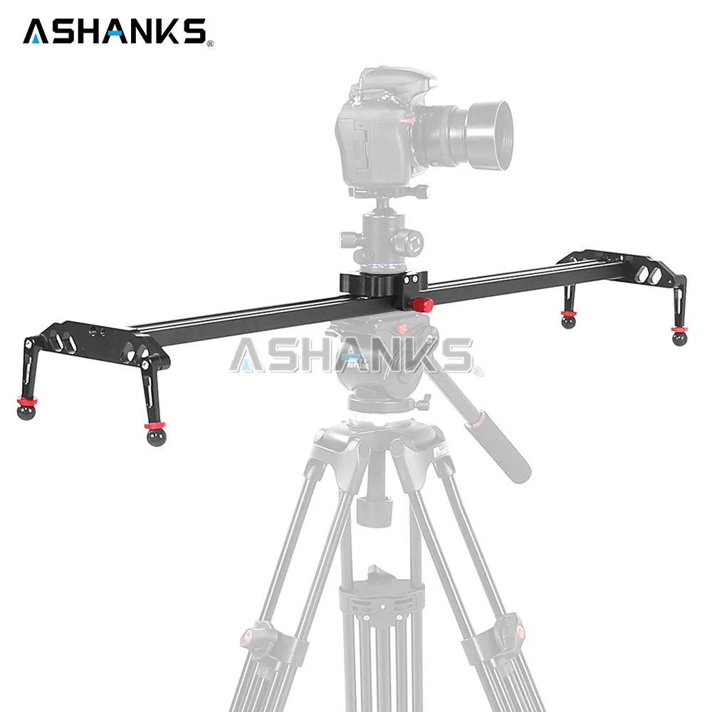 ASHANKS 100 см/39,37 ''ползунок для камеры из алюминиевого сплава демпфирующий ползунок трек видео стабилизатор рельсовый ползунок для DSLR или видеорегистратор