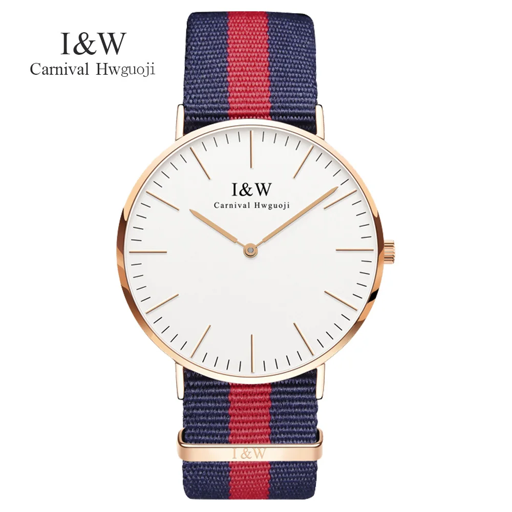 Карнавал мужские часы Топ бренд класса люкс ультра тонкие кварцевые для мужчин