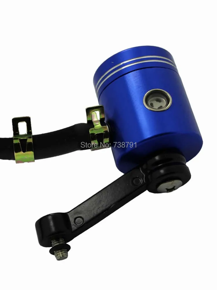 Бесплатная доставка синий цвет ЧПУ тормозной клатч главный цилиндр рычаг Кубок