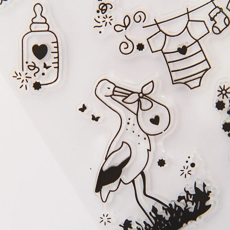 Прозрачный силиконовый штамп для скрапбукинга сделай сам|silicone clear stamps|stamps for