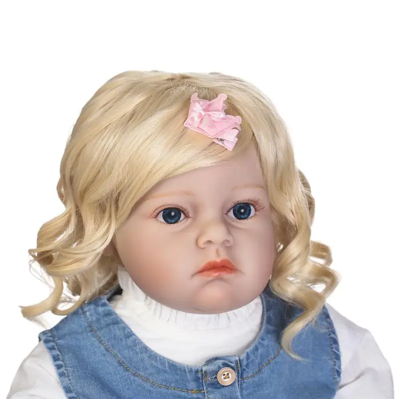 70 см Кукла Reborn Toys Принцесса Девочка мягкая силиконовая BeBe Lifelike Новорожденные