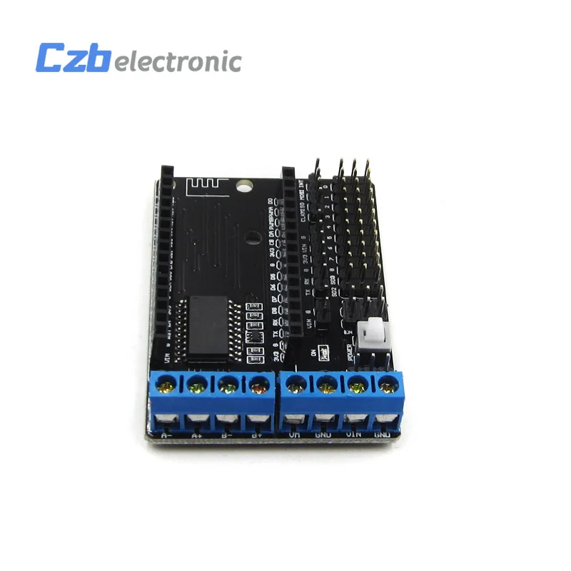 WI FI nodemcu Lua двигатели щит L293D для ESP8266 ESP 12E двойной высокий Мощность H Мост Модуль 4 5