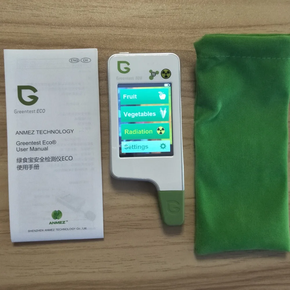 Детектор нитратов для контроля безопасности пищевых продуктов Greentest 3 ECO фрукты