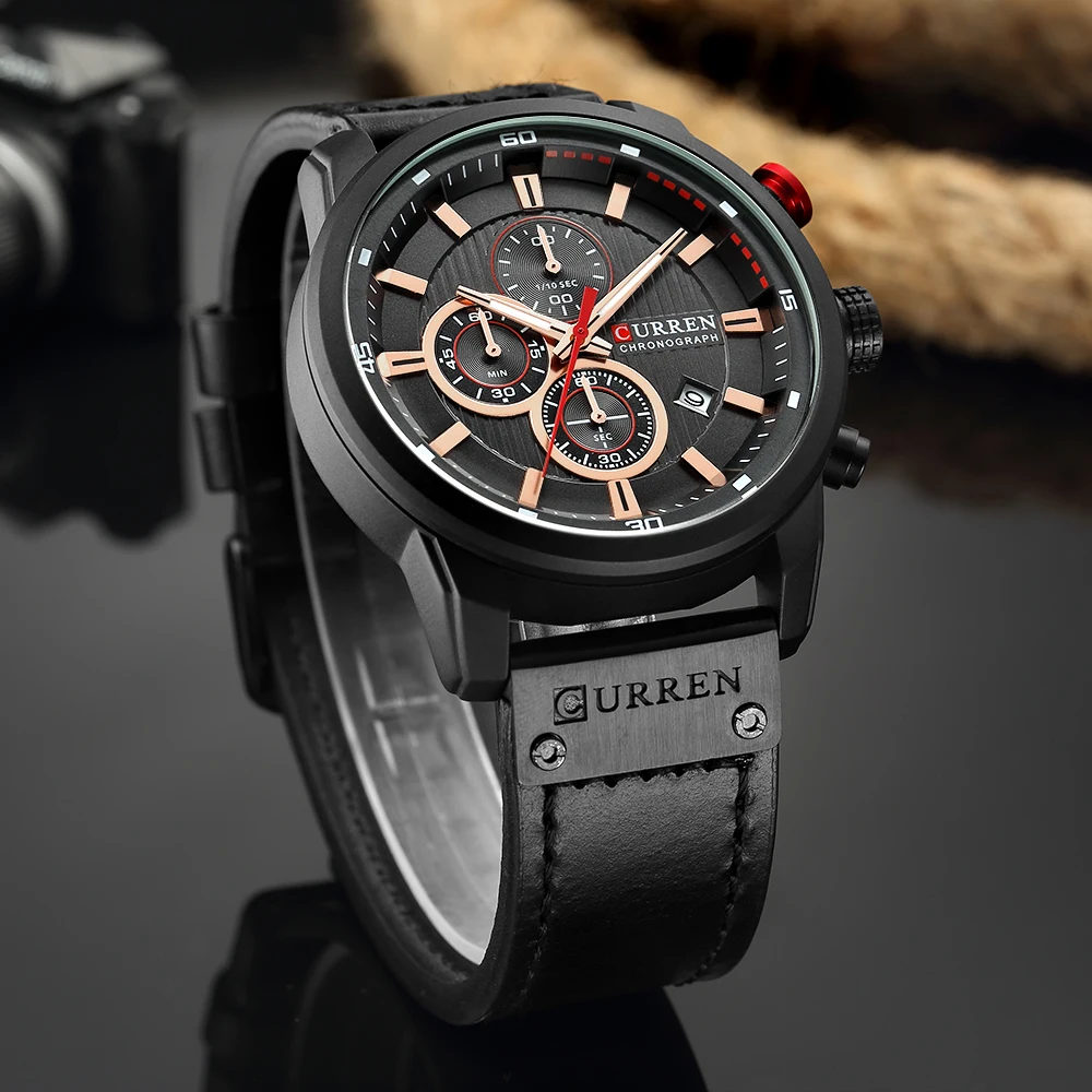 Curren 8291 лучший бренд класса люкс кварцевые часы наручные Мужские 2020 для мужчин