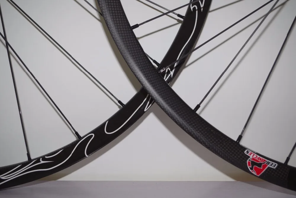 Комплект колес для горного велосипеда Углеродные колеса MTB XC 29er сквозь ось Ширина