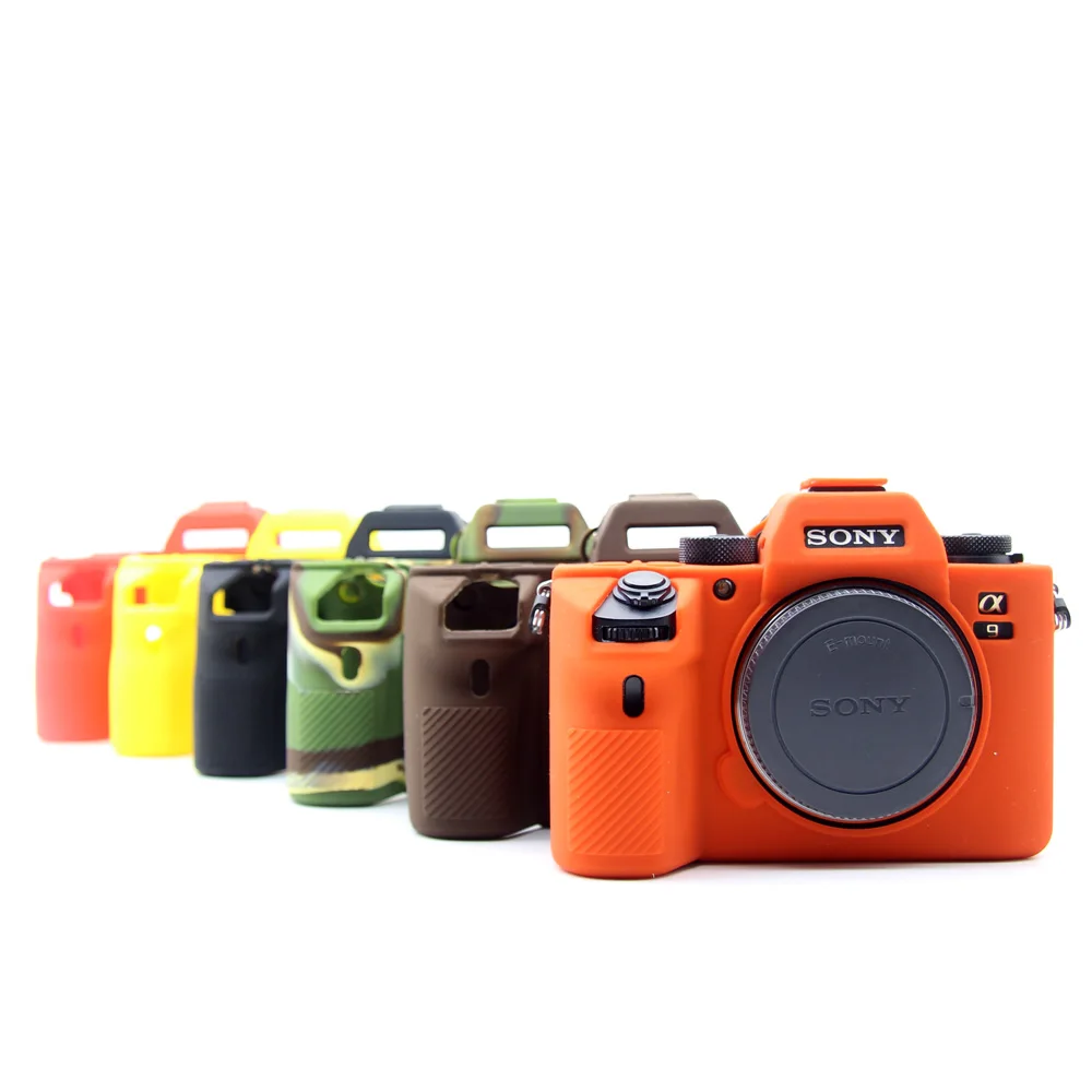 Новый мягкий силиконовый чехол для камеры Sony A9 A7 III A7III A7R3 A7Mark 3 резиновый защитный