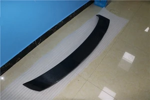 carbon fiber Для Ford Mustang стайлинга автомобилей углеродное волокно abs пластиковый Неокрашенный Цвет задний багажник крыло спойлер GT - Цвет: carbon fiber