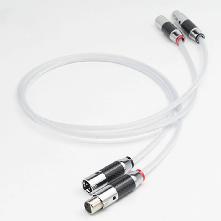 HI-End посеребренный аудиокабель XLR сбалансированный HIFI для мужчин и женщин |