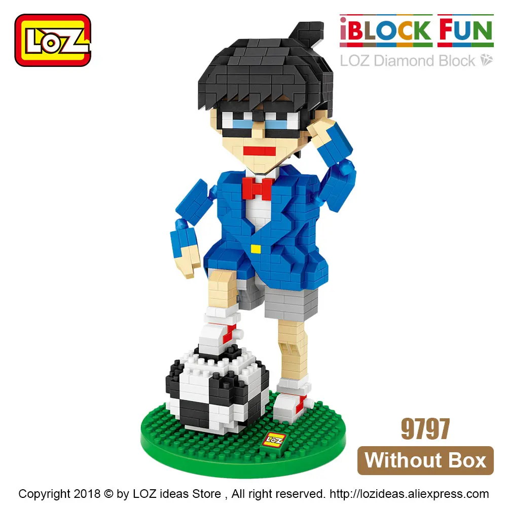 9797 Without Box LOZ, алмазные блоки, сборка, аниме, фигурка, Kawaii, мини микро строительные блоки, кирпичи, сделай сам, развивающие игрушки для детей, подарок - Цвет: 9797 Without Box
