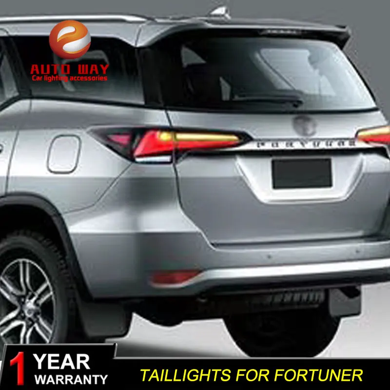 Автомобильный Стайлинг задние фонари задний фонарь чехол для Toyota Fortuner- Toyota Fortuner светодиодная сигнальная лампа Taillghts задний фонарь светодиодный