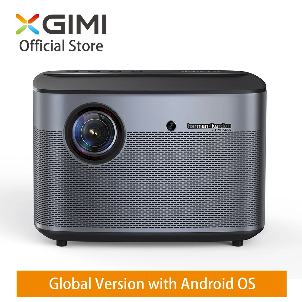 Глобальный домашний проектор XGIMI H2 DLP 1350ANSI Lumens 1080p LED 300 &quot3D Видео Android Wifi Bluetooth Smart
