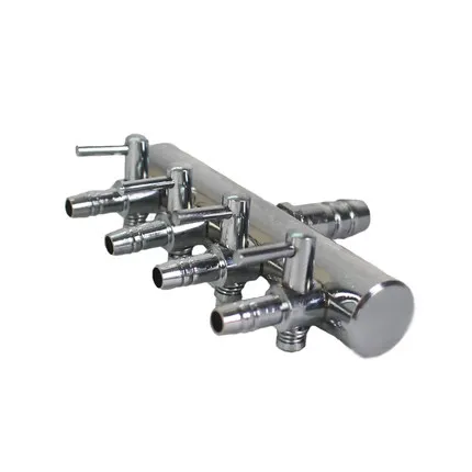 Новый разделитель потока воздуха для аквариума из нержавеющей стали 8 мм поворот