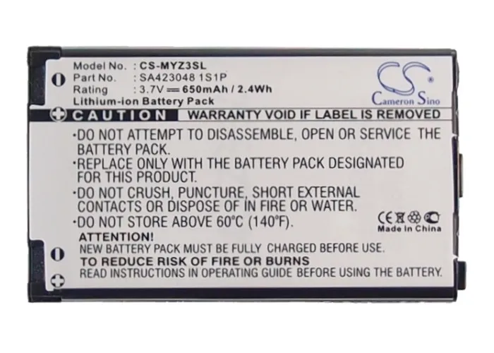 Аккумулятор Cameron Sino 650 мАч SA423048 1S1P для Sagem MYZ3 MY Z3 MYZ 3 SG321i|Аккумуляторы мобильных
