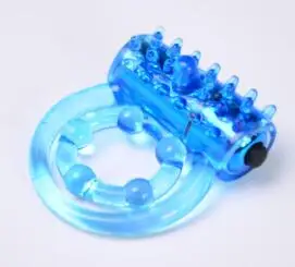 Сексуального мужского пениса Кольца вибратора двойной Удлиняющая Насадка На