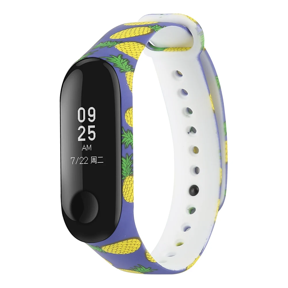 5 Цветной mi Band 3 ремешок сменный Браслет для Xiaomi mi band 3 силиконовый браслет Correa mi 3 ремень с разнообразными цветами - Цвет: 5