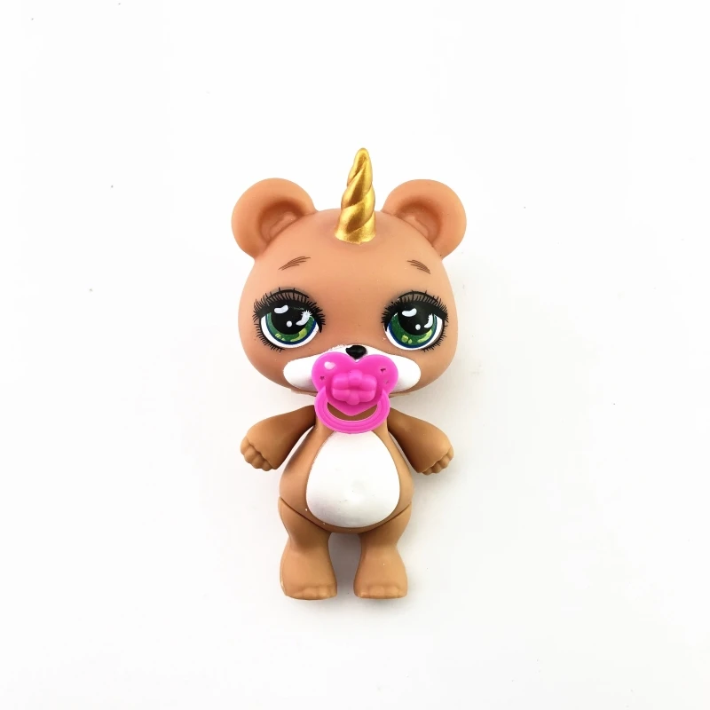 Lanyitoys новые милые 4 дюймовые экшн фигурки в виде единорога для породы модель