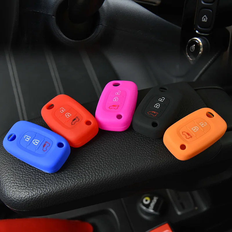 Чехол для смарт-ключа Forfour Fortwo 09-18 силиконовый чехол автомобильного ключа с 3