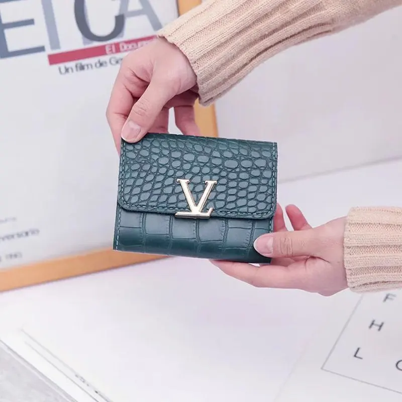 

Hot New Designs Fashionable Luxury Women's Wallets Wallets Women's Wallets perse Portomonee Portfolio Ladies Short Carteras Lov