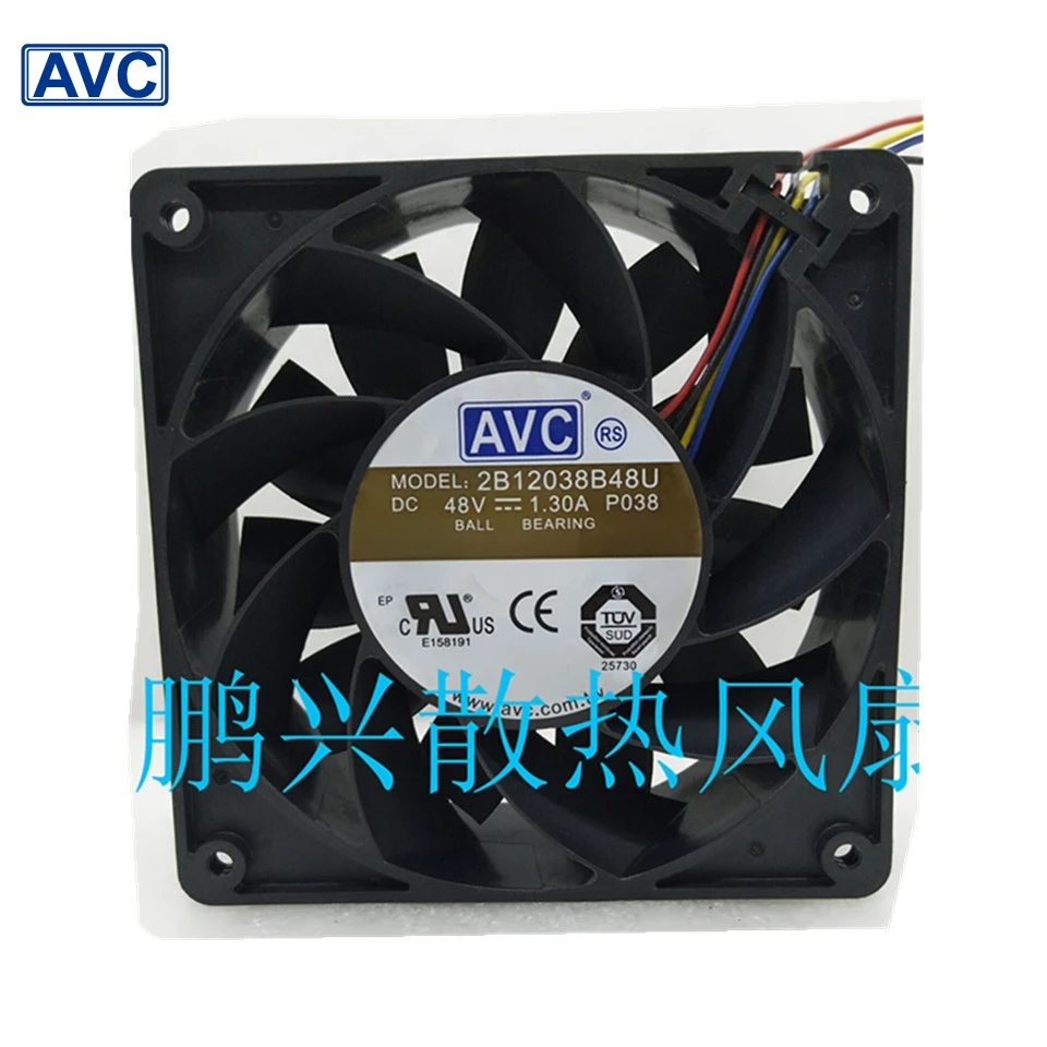 

AVC радиальная пластина 210046924171 2B12038B48U 6 12038 48V 1.3A вентилятор
