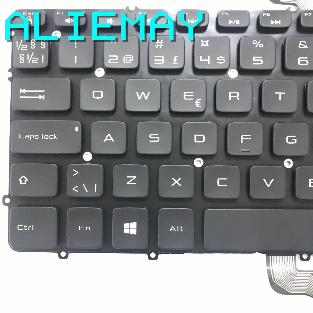 Совершенно новая Оригинальная клавиатура с подсветкой для DELL XPS15 9530 PRECISION M3800 3800
