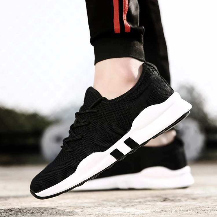 Мужские кроссовки; zapatillas hombre; Ультралегкая спортивная обувь; уличная Мужская обувь для бега; летние мужские кроссовки из сетчатого материала