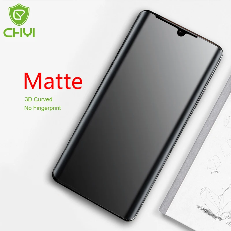 

3D Matte Film For Huawei P30 Pro P50 P40 Mate 40 30 pro 20 Screen Protector No Fingerprint Frosted Curved film for Honor 20 pro