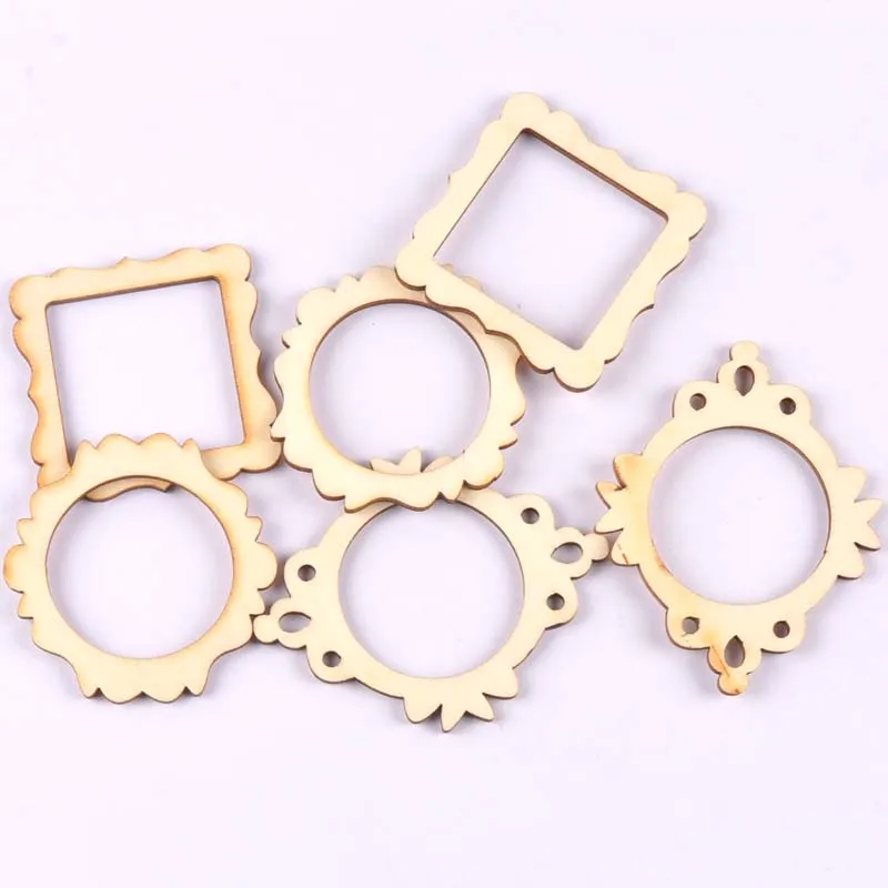 Новинка 2018 фоторамка ручной работы из дерева для скрапбукинга ремесла украшения