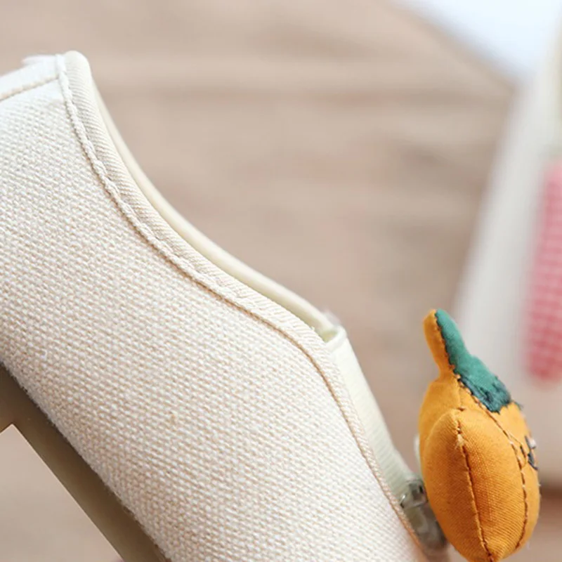 CUZULLAA/Милая повседневная обувь детская дышащая без шнуровки на плоской подошве