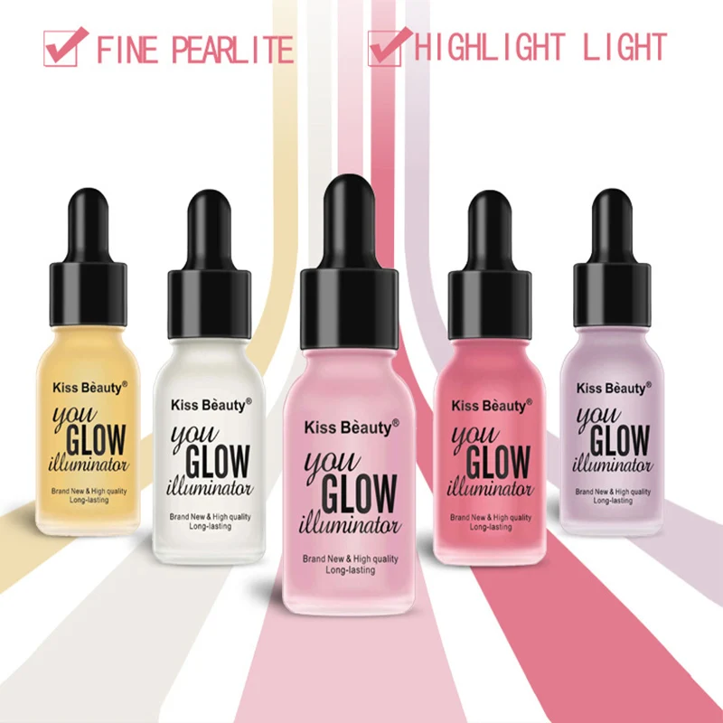 5 цветов Новый хайлайтер основа для макияжа лица мягкие матовые длинная одежда