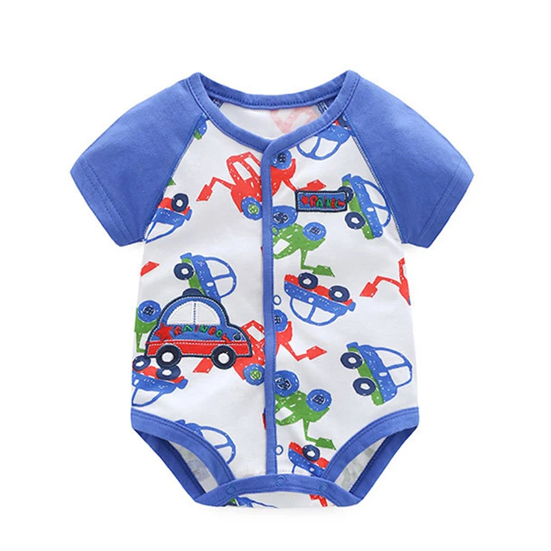 YEWUDIERbaby/Летний комбинезон для малышей новорожденных детская крутая одежда