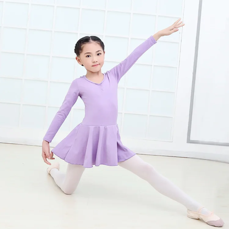 

Ballet dance practice dress made by 100% Cotton Little girl's favorite