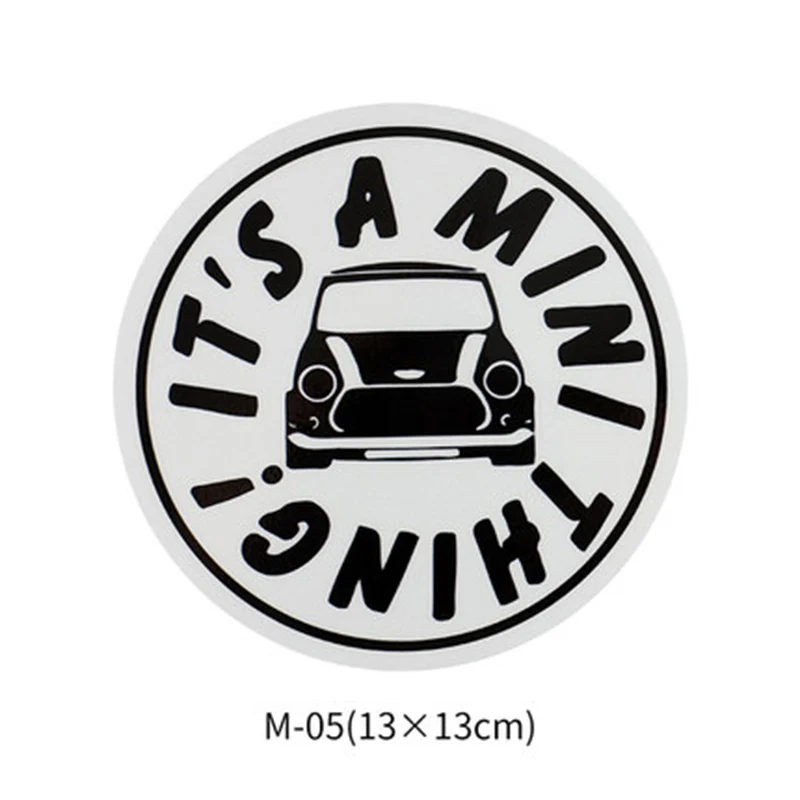 M-05 Мода Юнион Джек наклейки Декор окна для Mini Cooper One земляк F55 F56 R55 R56 R60 F60 аксессуары для стайлинга автомобилей - Название цвета: M-05