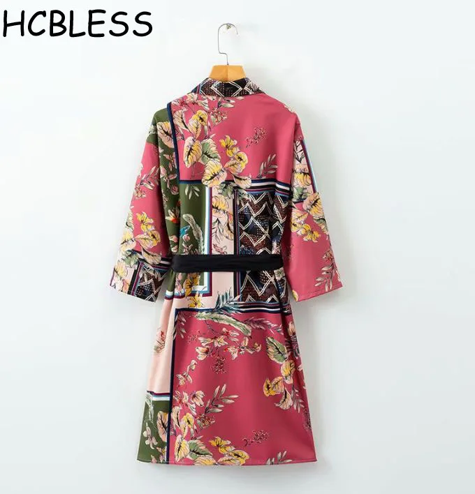 HCBLESS 2018 Летнее новое платье с разрезом по плечу и расцветкой на пуговицах для женщин.