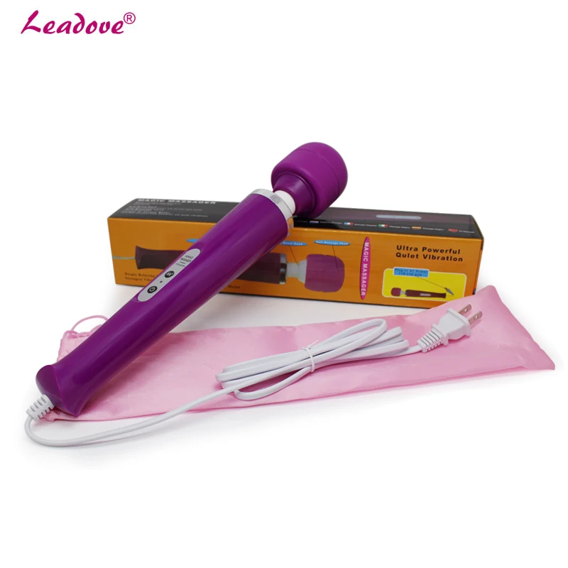 Огромная волшебная палочка Массажная AV Вибратор мощный 10 режимов Стимулятор