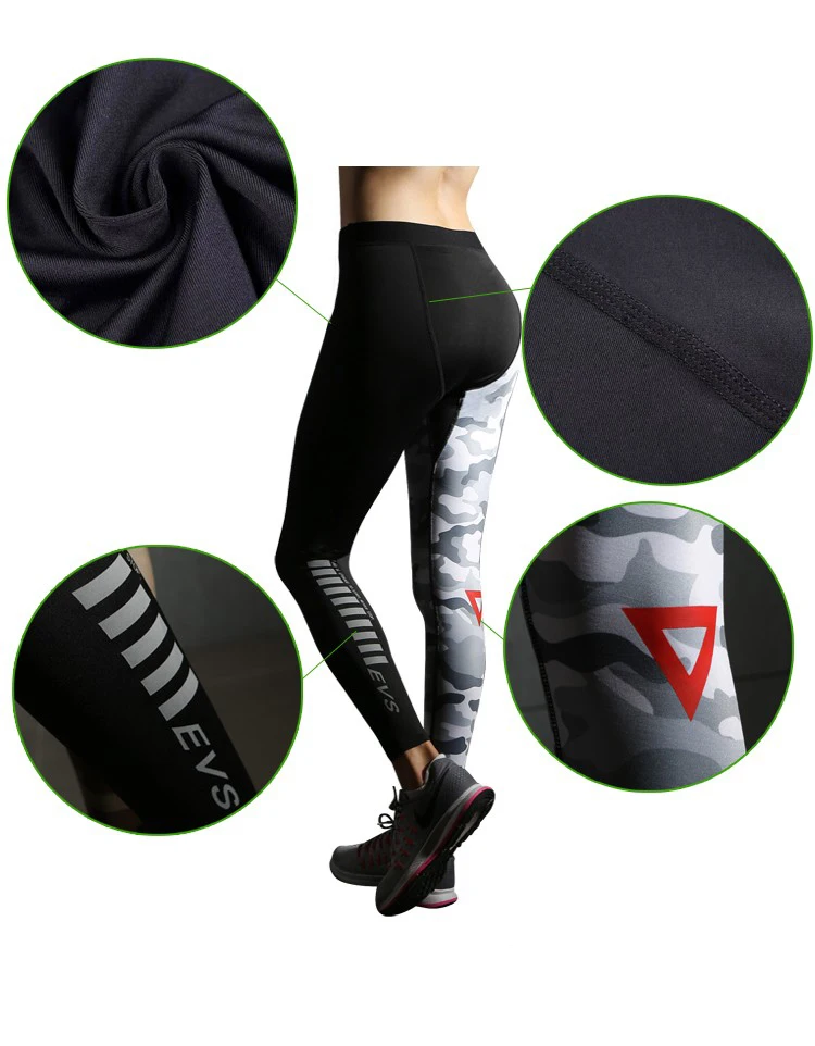 Sport Leggings Stretch Print Sportswear Yoga Leggins Women Yoga Pants Workout Fitness Clothing Jogging Running Pants Gym Tights
