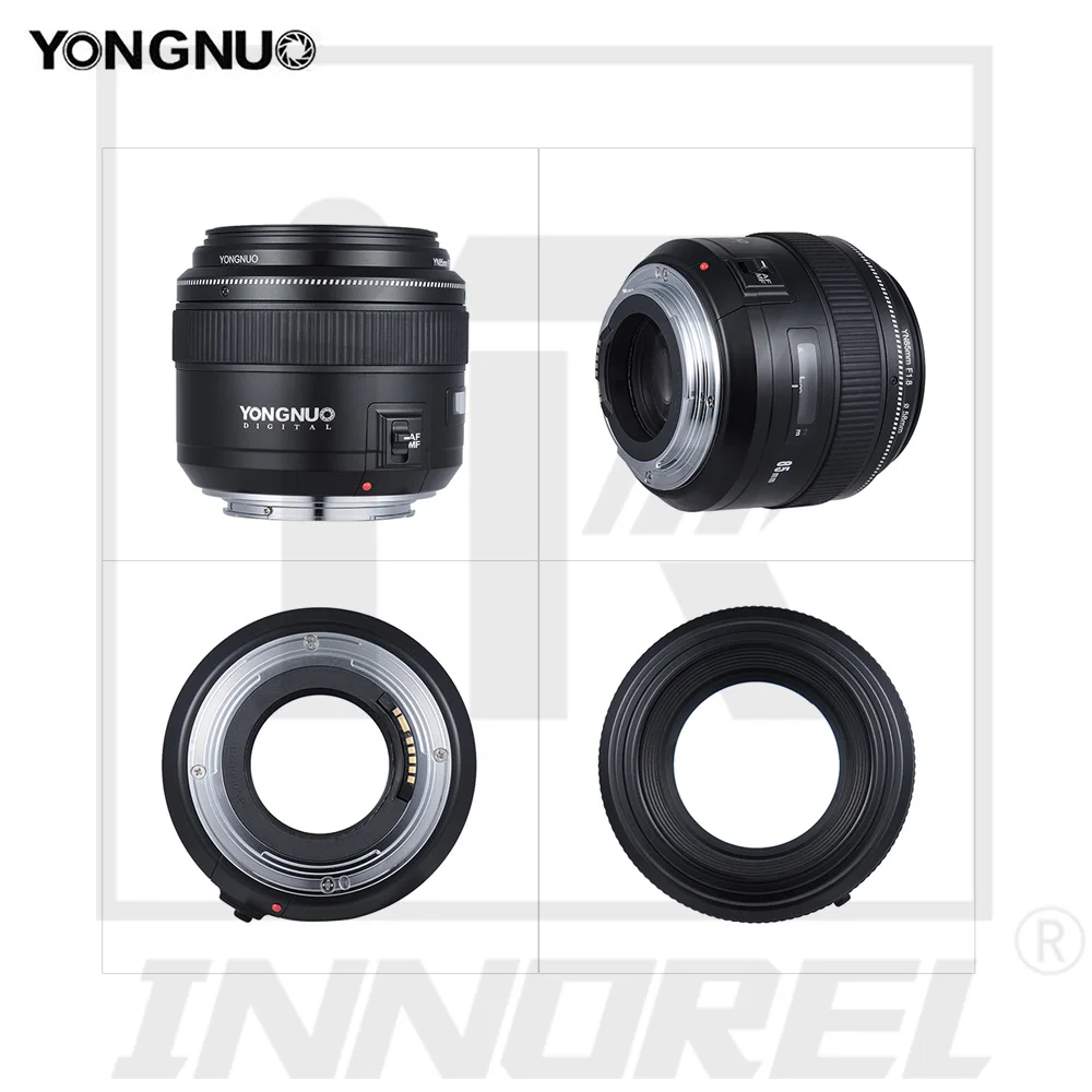 YONGNUO YN85mm f1.8 85 мм объектив камеры с фиксированным фокусом AF/объектив MF для Canon EF Mount EOS camera s 70D ПОРТРЕТНАЯ ФОТОГРАФИЯ