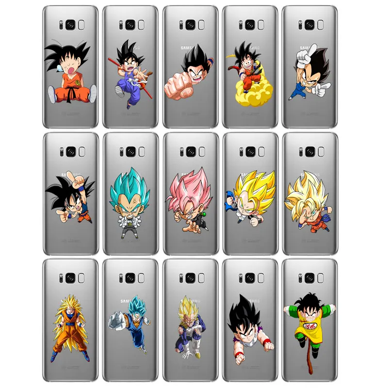 DREAMFOX L521 Dragon Ball Goku Soft TPU Silicone Case Cover For Samsung Galaxy Note S 7 8 9 10 11 10E 11E Lite Edge Plus |