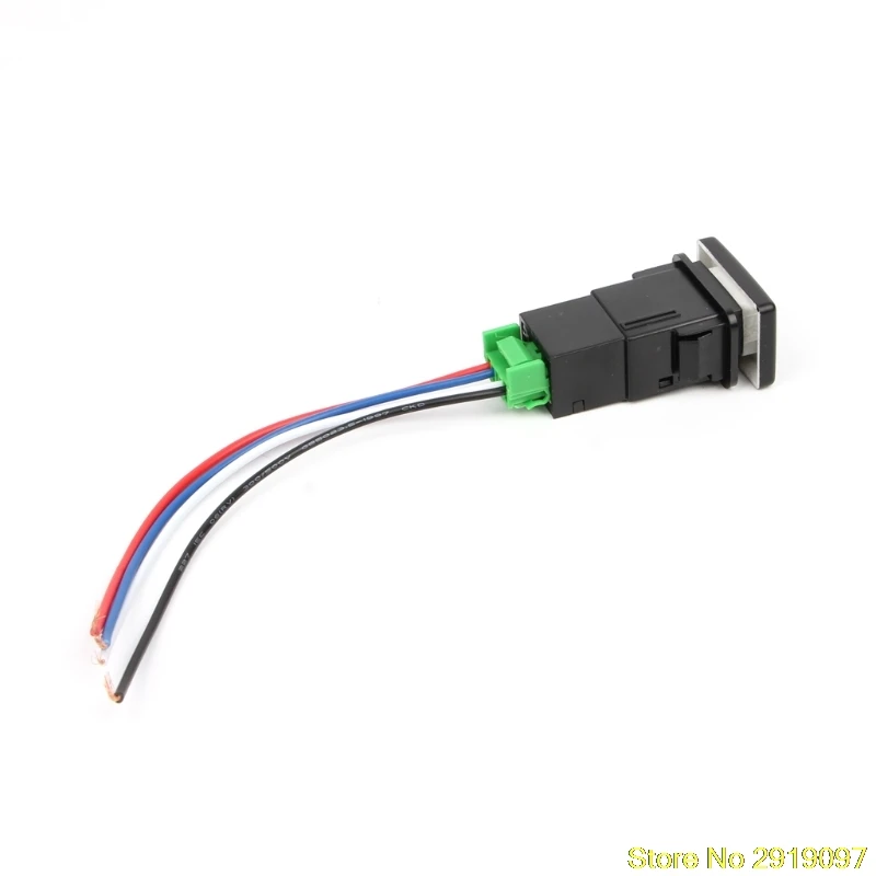 OOTDTY DC 12V передний противотуманный светильник кнопочный переключатель 4 провода кнопка для Toyota Camry Prius Corolla