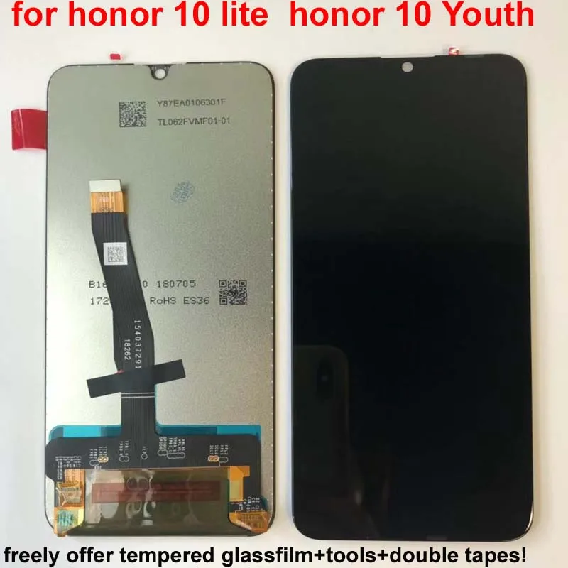 6 21 &quotAAA оригинал с рамкой для Huawei honor 10 lite HRY LX2 LX1 ЖК дисплей кодирующий