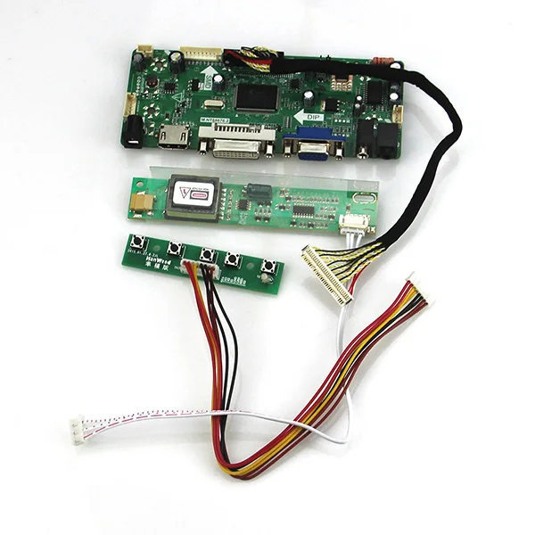 M. NT68676 LCD/LED плата драйвера контроллера (HDMI + VGA DVI аудио) для B170PW06 LP171WP4 TLN1 TL02 1440*900|lcd/led