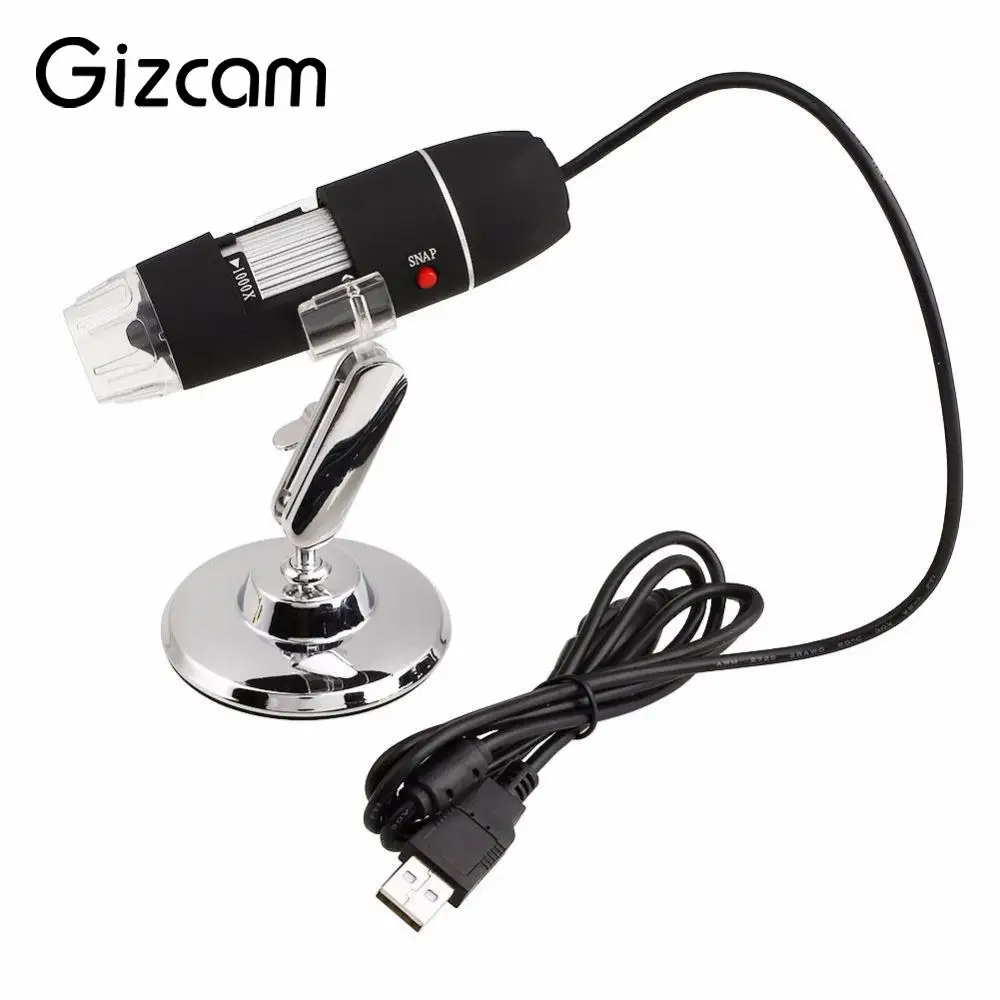Gizcam практическая Электроника 2MP USB светодио дный 8 светодиодный цифровой камера