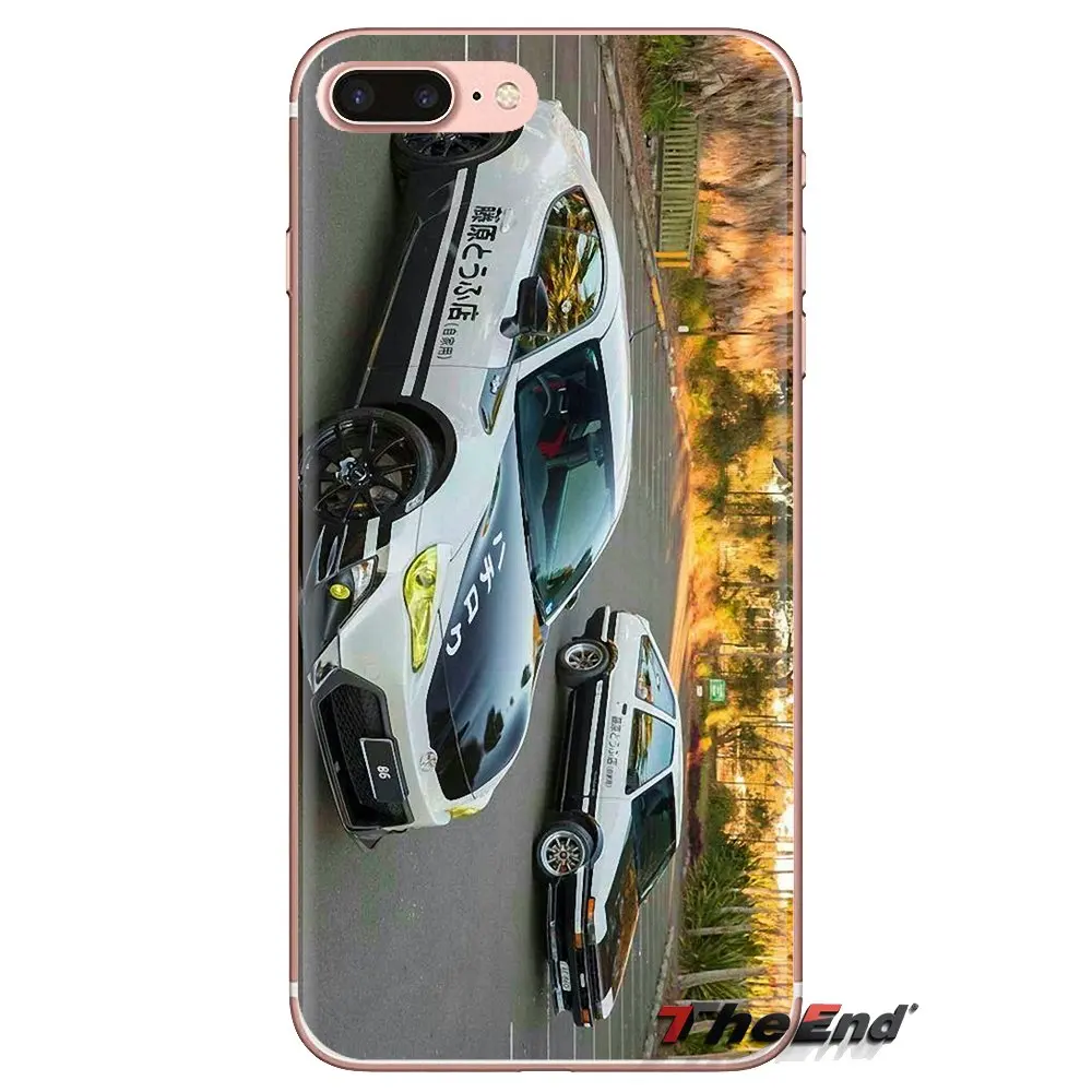 Силиконовый чехол для телефона Toyota GT86 Initial D Concept Japan Xiaomi Redmi 4A S2 Note 3 3S 4 4X 5 Plus 6 7 6A Pro