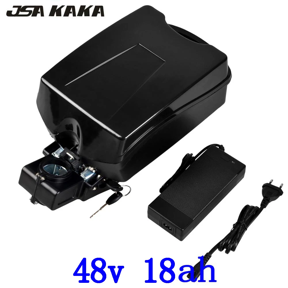 

48V 500W 750W 1000W Ebike батарея 48V 18AH Электрический велосипед батарея 48V 15AH 18AH 20AH литиевая батарея с 30A BMS с 2A зарядным устройством
